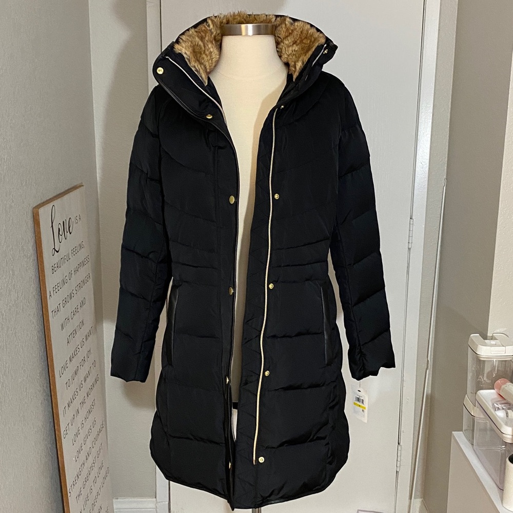 NWT CLASSY NICE BLACK COLEHANN WINTER COAT JACKET!